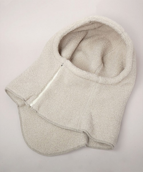 BOA PILE HOOD LIGHT BEIGE ONESIZE